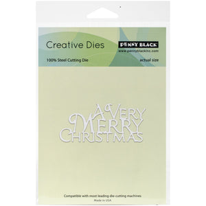 Penny Black 51-147 A Very Merry Creative Die