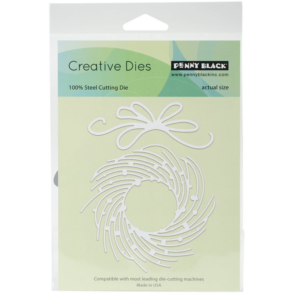 Penny Black 51-151 Whirl Wreath Creative Die