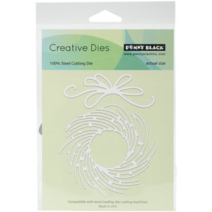 Penny Black 51-151 Whirl Wreath Creative Die