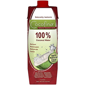 Cocofina Coconut Water 1ltr (3 pack)