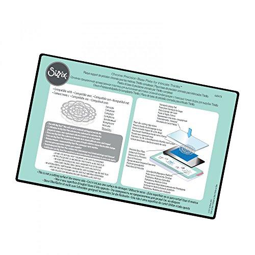 Sizzix Accessory - Chrome Precision Base Plate for Intricate Thinlits Dies