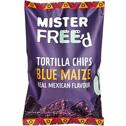 Mister Free'd Tortilla Chips With Blue Corn 135g x 12