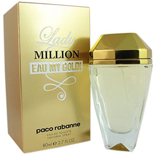 Paco Rabanne Lady Million Eau My Gold! Eau de Toilette, 1 Pack (80ml)