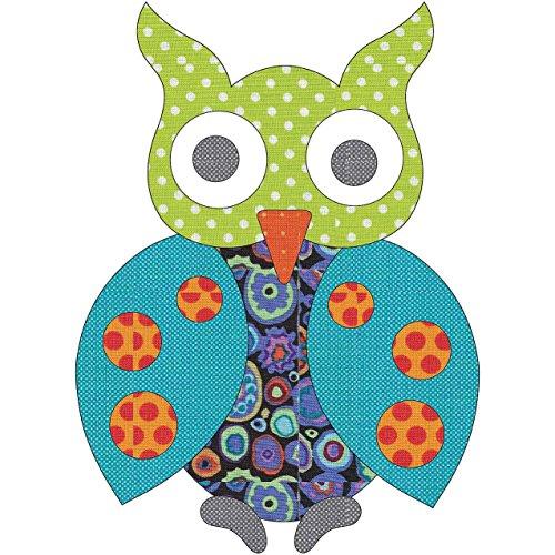 Quilting Creations Laser Cut Fusible Spotted Owl 10 Dotz Applique