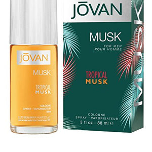 Jovan Tropical Musk Cologne for Men 88 ml