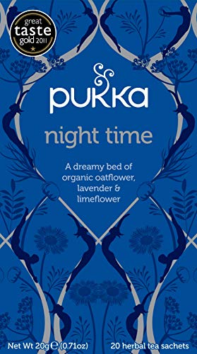 Pukka Organic Night Time 20 Herbal Tea Bags 20g