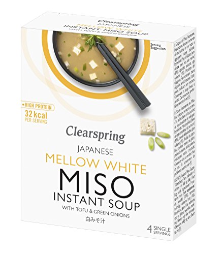 Clearspring | Mellow White Miso Soup + Tofu | 3 x 4x10g