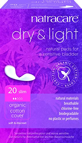 Natracare Dry And Light Individually Wrapped Pads - 20 Pack