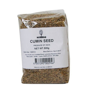 Tree Of Life Organic Cumin Seed 500 g