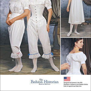 SIMPLICITY Patterns 1139 Misses' Civil War Undergarments, RR (14-16-18-20)
