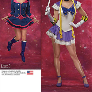 SIMPLICITY 1092 Misses' Costumes with Built-in Knit Bodysuit Sewing Template, Size H5 (6-8-10-12-14)