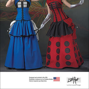 SIMPLICITY 1095 Misses' Costumes Sewing Template, Size H5 (6-8-10-12-14)