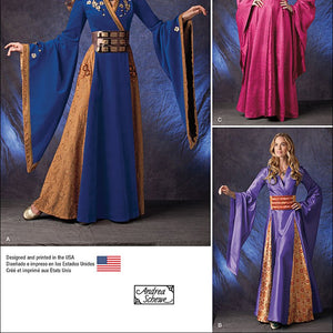 Simplicity Creative Patterns US1009R5 Misses Fantasy Costumes, Size R5 (14-16-18-20-22)