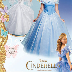 Simplicity Creative Patterns US1026R5 Disney Cinderella and Fairy Godmother Misses Costumes, Size R5(14-16-18-20-22)