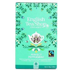 English Tea Shop - Perfect Peppermint - 20 sachets each pack (Pack of 3 )