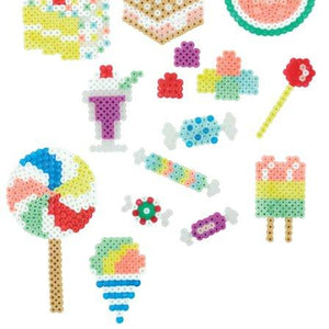 Perler 80-42882 Bucket O' Beads Fun Fusion Fuse Bead Kit-Sweet Shoppe