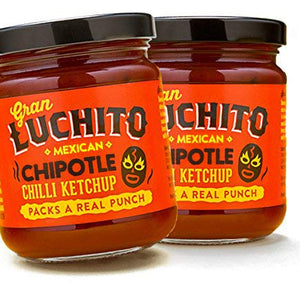 Gran Luchito Chipotle Ketchup 210g (Pack of 2)
