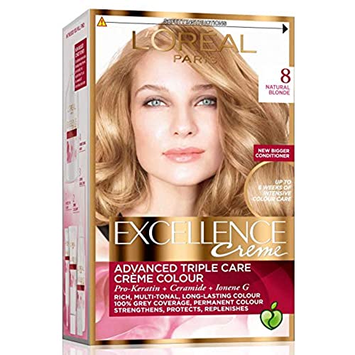 L'Oréal Excellence Creme 8 Natural Blonde Hair Dye
