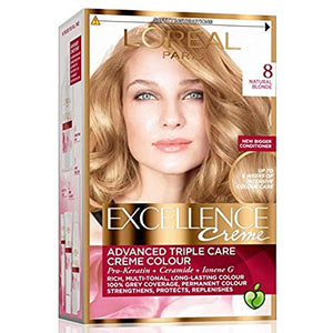 L'Oréal Excellence Creme 8 Natural Blonde Hair Dye