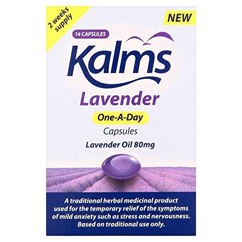 Kalms Lavender One-A-Day Capsules 14 Capsules, 14 Each