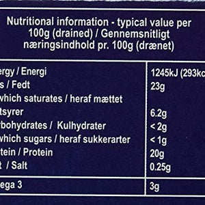 Fish 4 Ever Whole Sardines in Organic Sunflower Oil, 120g