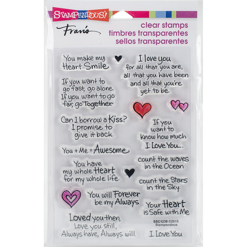 Stampendous Clear Stamps, Love Always