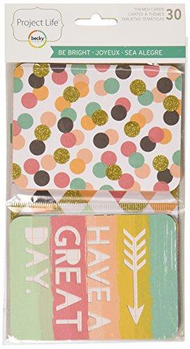Project Life Be Bright Specialty Themed Cards