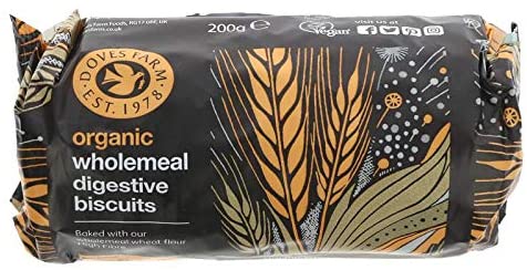 Doves Farm Organic Wholewheat Digestive Biscuits, 200g