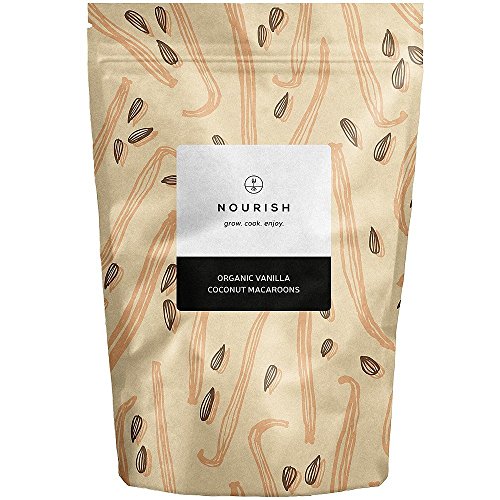 Nourish Organic Vanilla Coconut Macaroons 110g