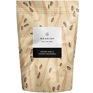 Nourish Organic Vanilla Coconut Macaroons 110g