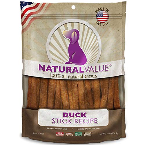 Natural Value 397G Soft Chew Duck Sticks | Loving Pet Products