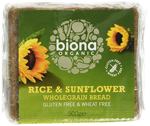 NIL Biona Organic Rice Bread with Sunflower Seed, 500g