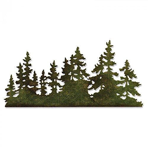 Sizzix 661604 Thinlits Die, Tree Line by Tim Holtz