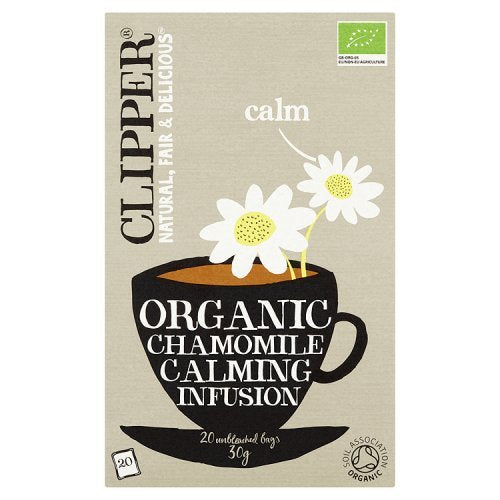 Clipper Organic Infusion Chamomile Tea Bags, 30g.