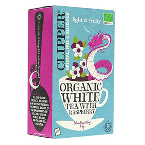 Organic White Tea Raspberry (26 Bag) - ( x 5 Pack)