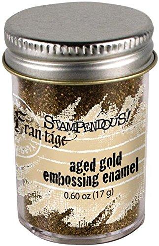 Stampendous Aged Embossing Enamel, 0.65-Ounce, Gold