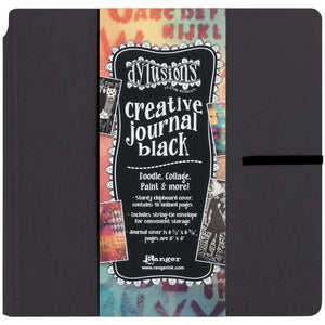 Ranger RGRDYJ.45557 Dylusions Creative Journal Square Black Dylusions Creative Journal Sq