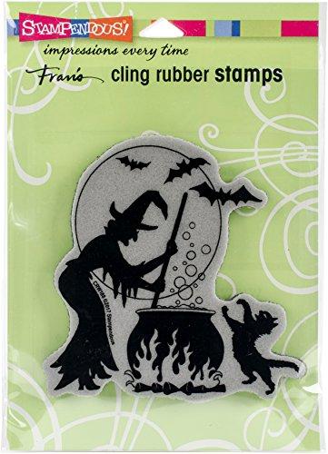 STAMPENDOUS Bubbling Trouble Cling Stamp