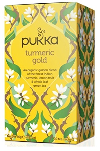 Pukka Turmeric Gold Tea - 20 Teabags (Pack of 6)