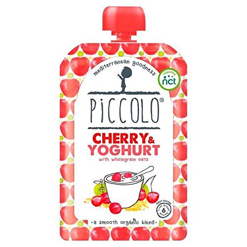 Piccolo Cherry & Yoghurt with Wholegrain Oats 100g (Pack of 5)