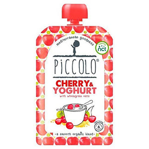 Piccolo Cherry & Yoghurt with Wholegrain Oats 100g (Pack of 5)