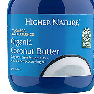 Higher Nature Omega Excellence Organic Coconut Butter Spread - 400g (Pack of 3)