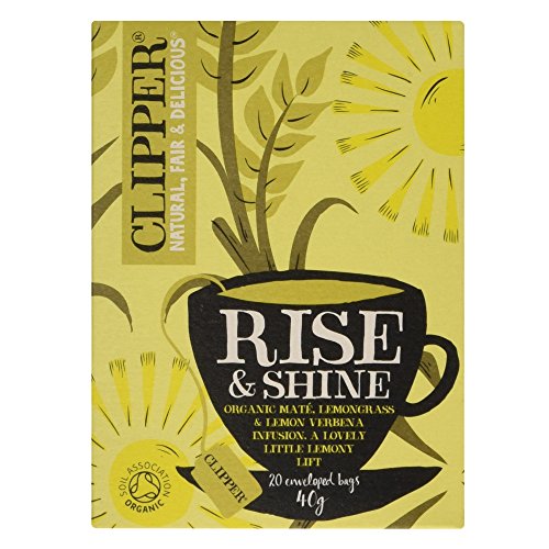 Clipper Organic Rise and Shine, 20 x 40g Tea Bags