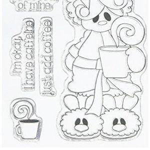 Pink & Main PM0061 N/A clear Stamps 3"X4"-Need Coffee