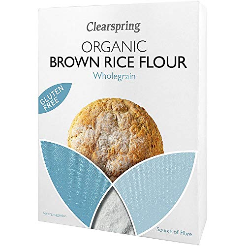 Clearspring - Organic Gluten Free Brown Rice Flour Wholegrain - 375g