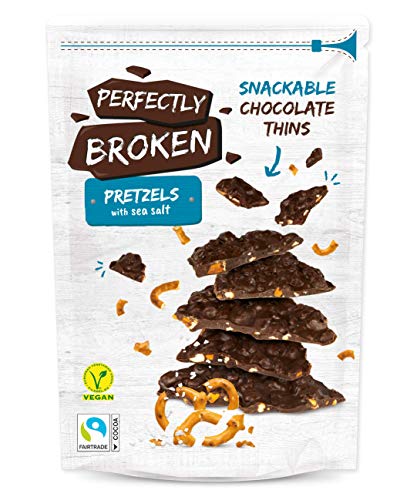 Perfectly Broken Perfectly Broken Pretzel Snackable Chocolate Thins 100 g