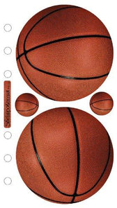 Sticko Classic Stickers, Basketballs