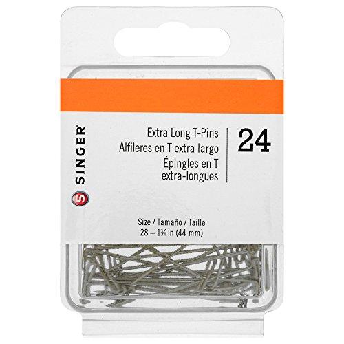 Singer T-Pins-Size 28 24/Pkg