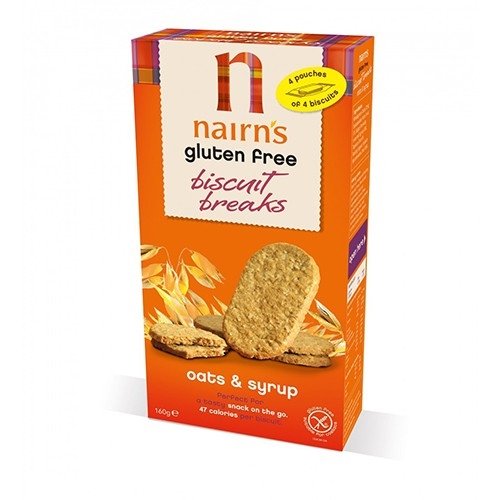 Nairns G/F Oat & Syrup Biscuit Breaks (Pack of 5)