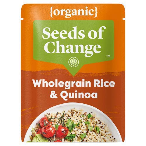 Seeds of Change Organic Quinoa & Wholegrain Microwaveable Rice, 240g